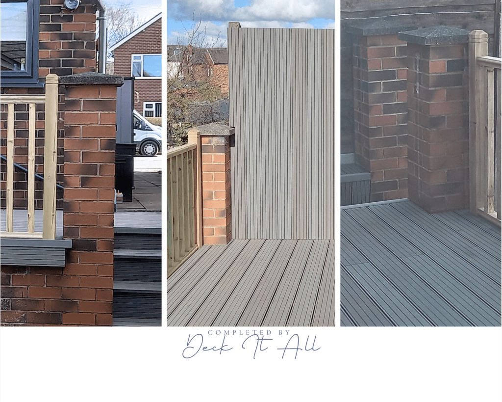 Completed Decking Project Oldham 1024x819