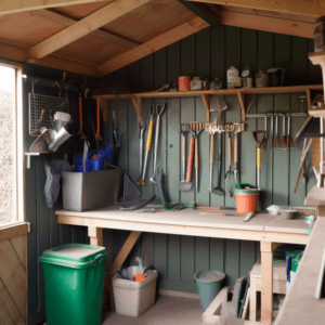 organize the shed