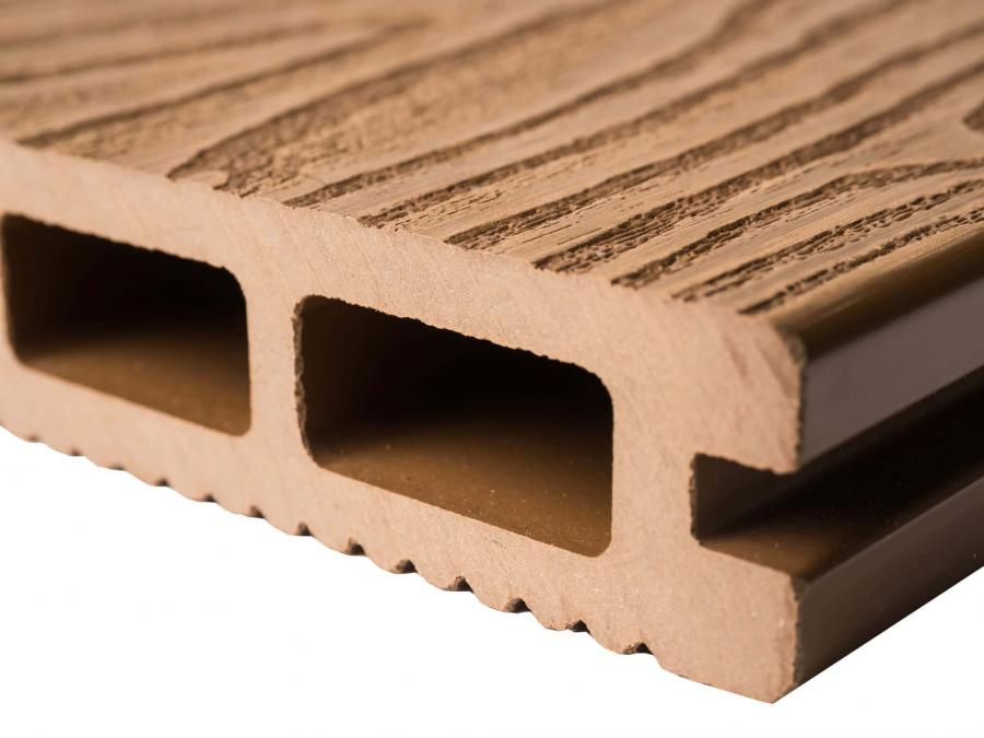 Wood Grain Grand Oak Composite Decking Deckorum